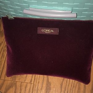 Velvet L’Oréal make up bag